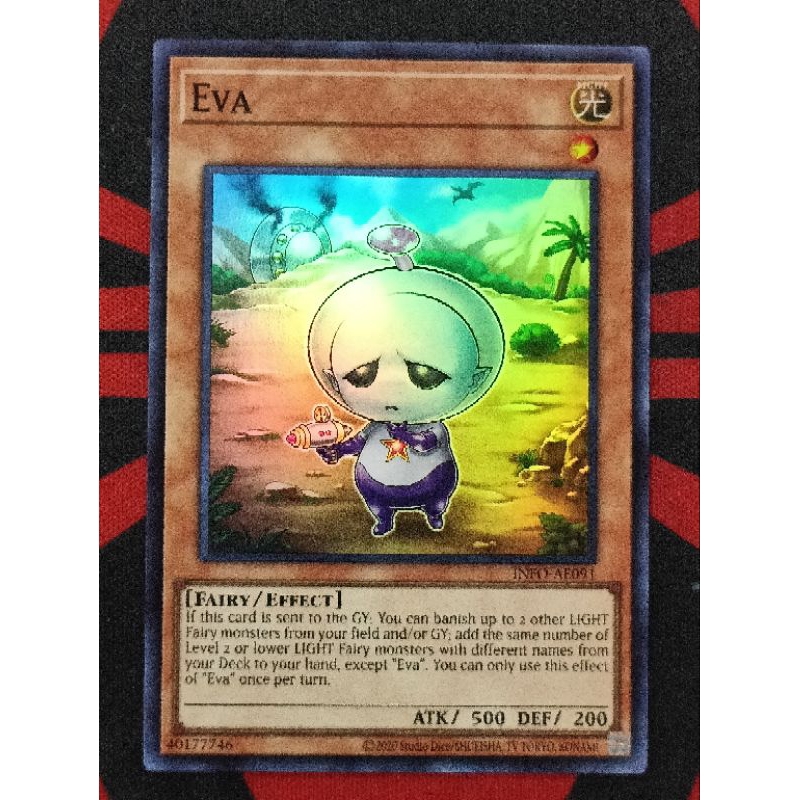 YUGIOH KONAMI INFO-AE091 Eva (Super Rare) | Shopee Malaysia