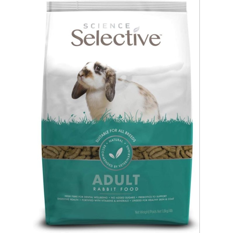 Science Selective Adult Rabbit 1.8kg | Shopee Malaysia