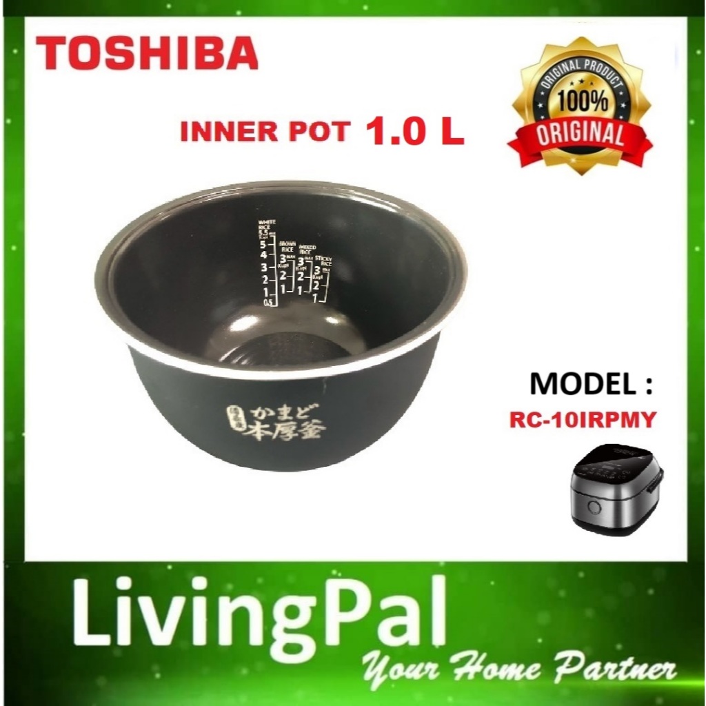 original TOSHIBA INNER POT RICE COOKER RC-18ISPMY RC-10IRPMY INNER POT ...