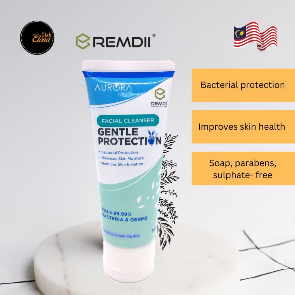 REMDII® Aurora Gentle Protection Facial Cleanser 60ml | Shopee Malaysia