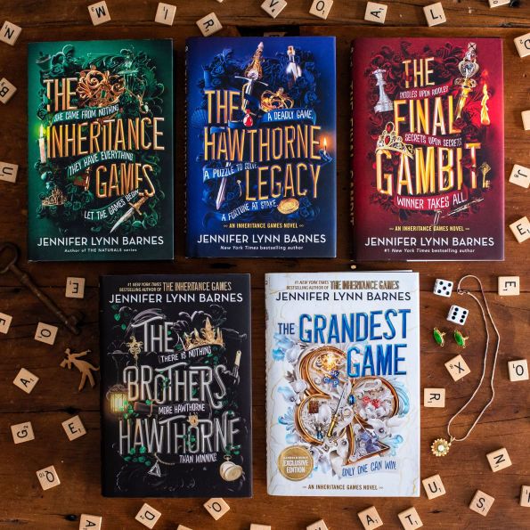 The Inheritance Games Series 5 Books Collection Set By Jennifer Lynn ...