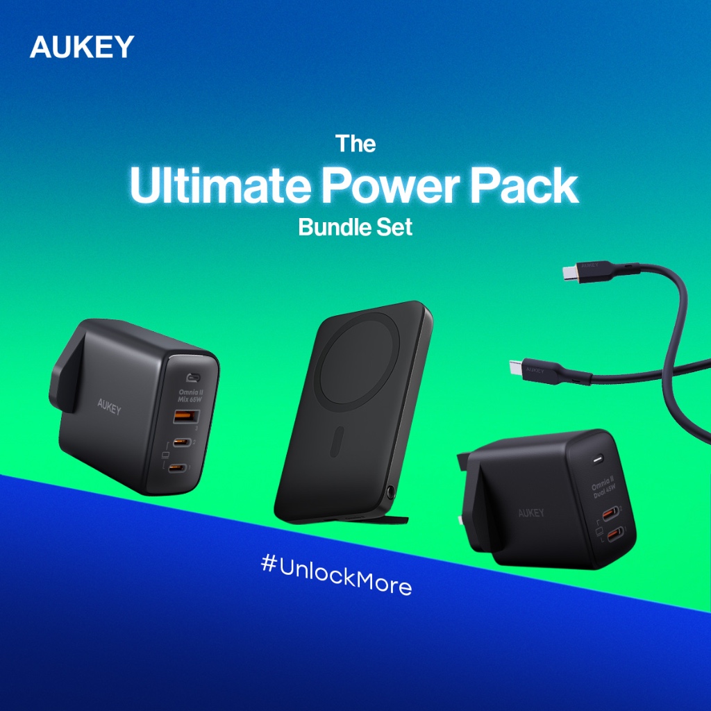 Aukey Ultimate Power Pack Bundle Set Shopee Malaysia