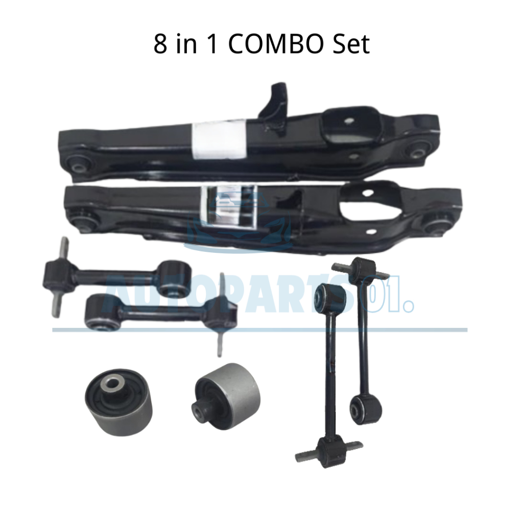 [8 IN 1] - REAR SUSPENSION ARM LOWER ARM UPPER ARM TRAILING ARM BUSH ...