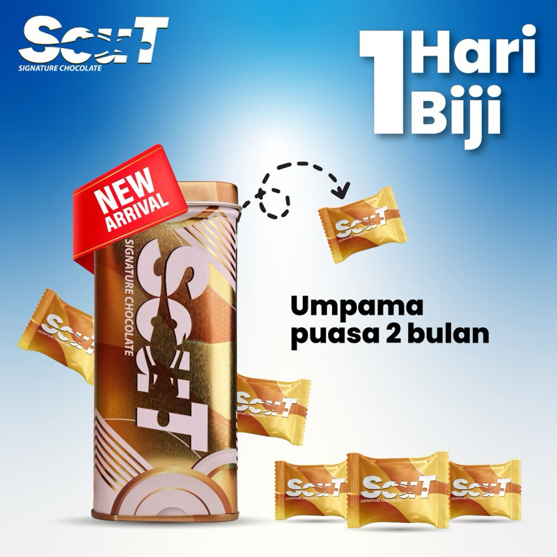 Scut Dark Chocolate Slimming Candy Kurus Choc Inch Loss Vslim | Shopee ...