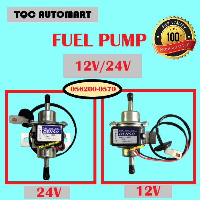 Denso Fuel Pump 12V 24V Electric Fuel Pump Car for Gasoline Diesel ...