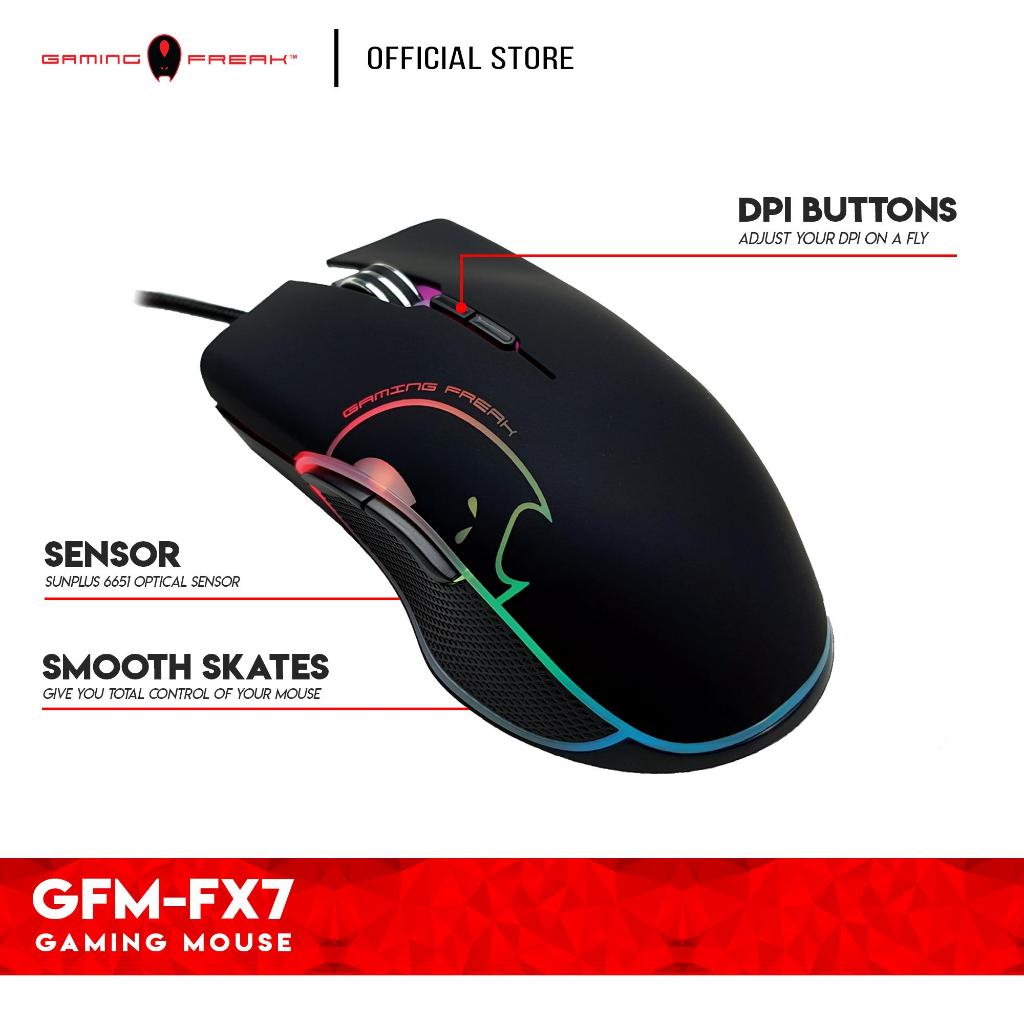 GAMING FREAK FX-7 Gaming Mouse | Shopee Malaysia