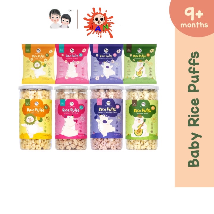 Double Happiness - Rice Puffs 10g/50g (9months+) | Shopee Malaysia