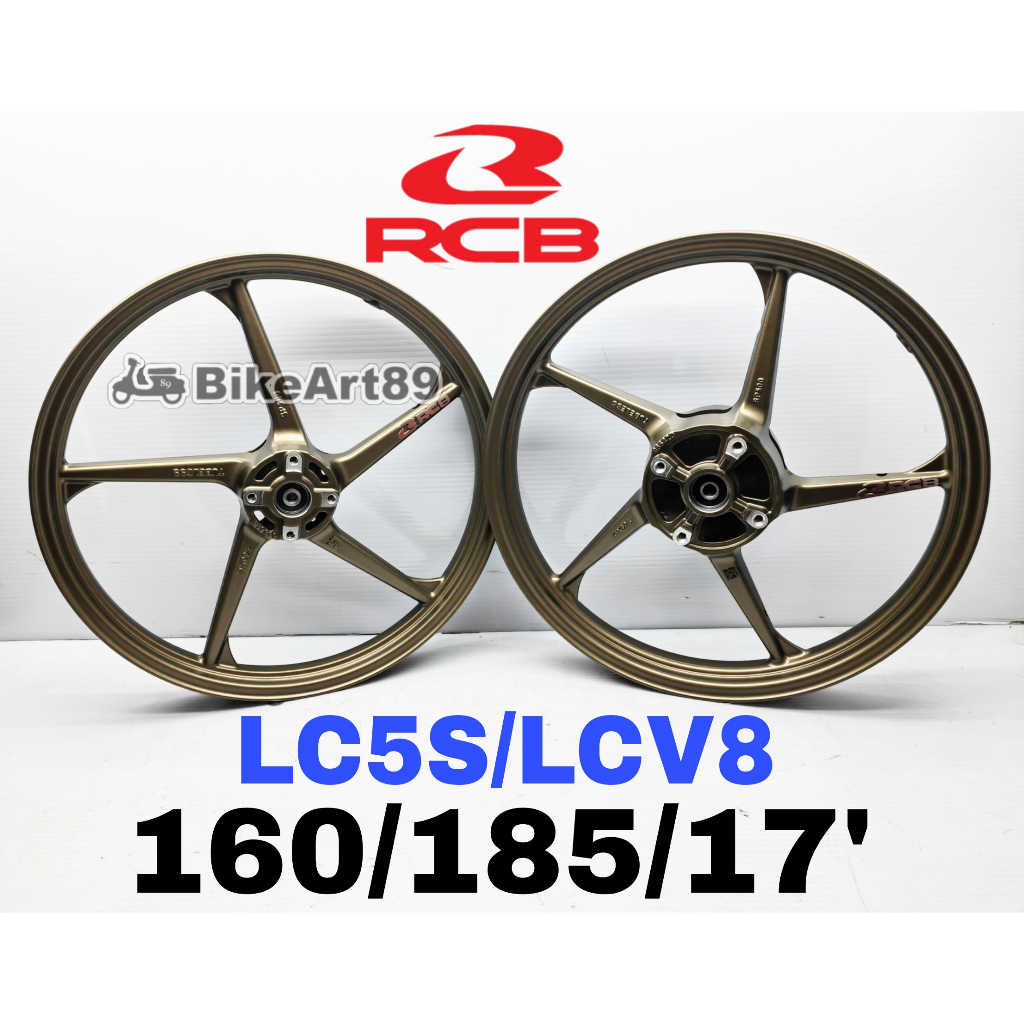 RCB SP500 Sport Rim Yamaha LC5S LC135 V8 FI 160/185/17' Racing Boy ...