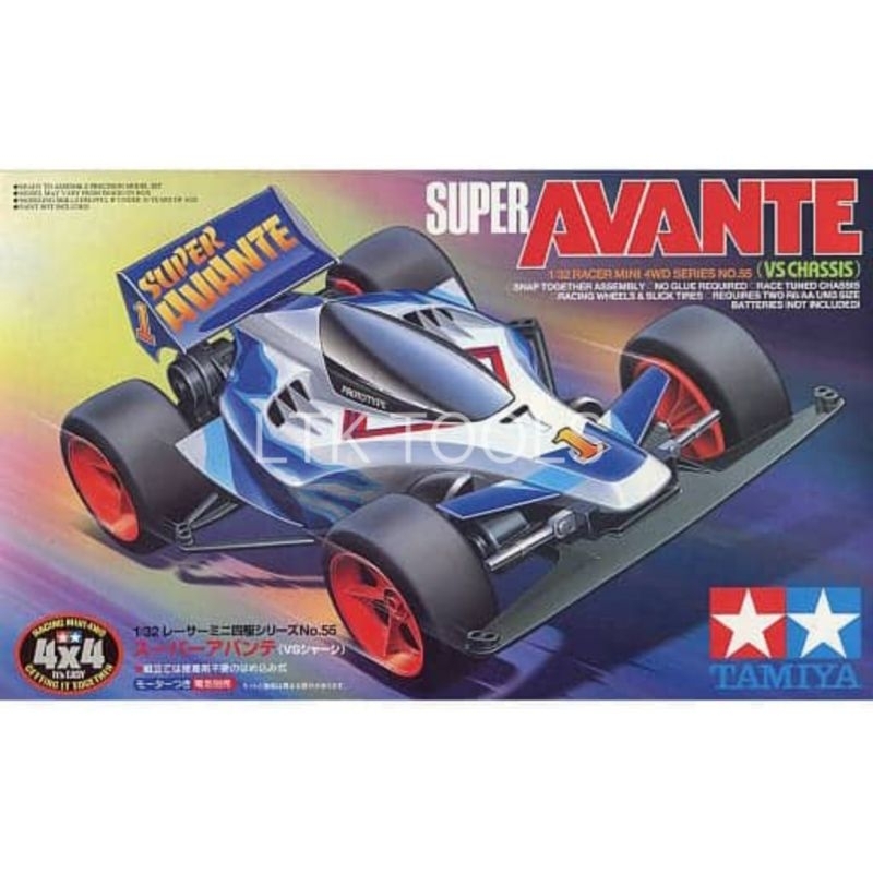 TAMIYA Super Avante 18055 Vs Chassis 1/32 Racer Mini 4wd Series ...