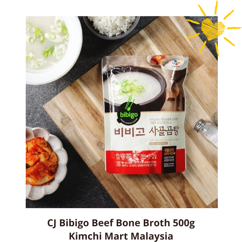 Korean Beef Bone Soup Bone Broth Bibigo 韩国牛骨汤 500g Shopee Malaysia