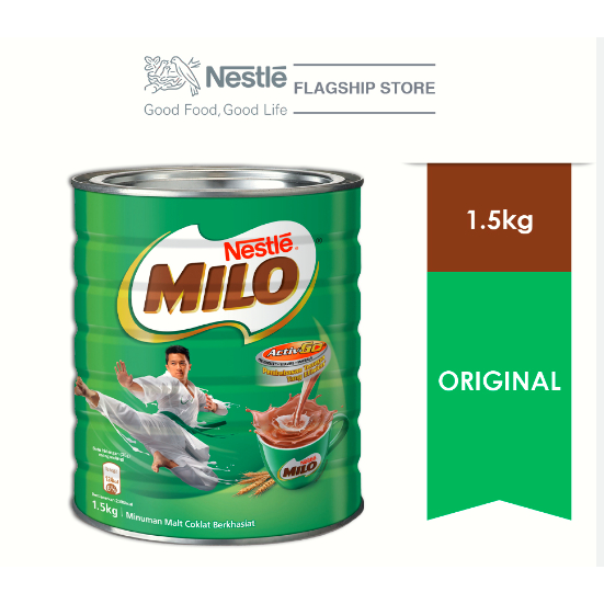 NESTLÉ MILO® CHOCOLATE MALT POWDER (1.5kg expire 11/2023 Shopee Malaysia