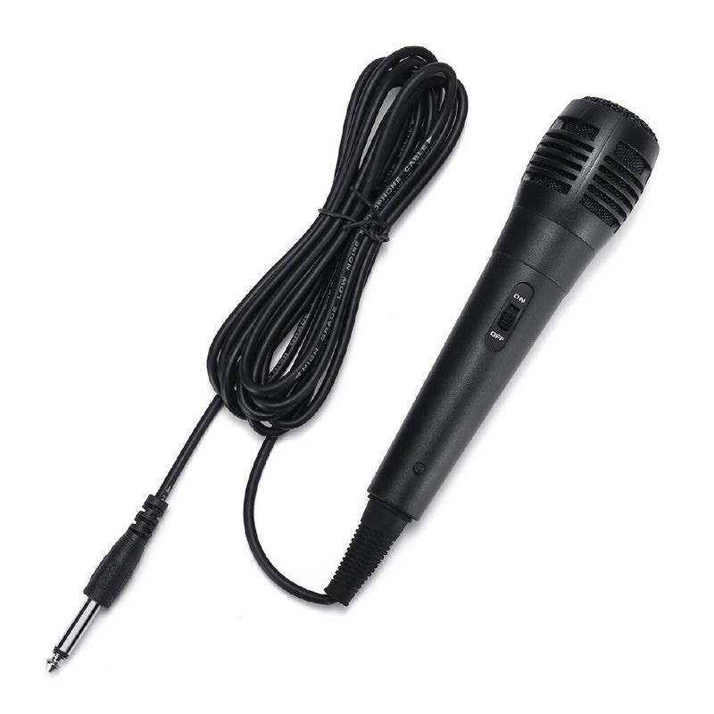 100% original, BOSTON dynamic vocal mic with 3m wired cable for karaoke ...