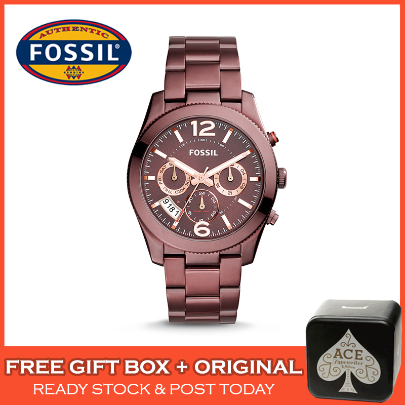 100 ORIGINAL Fossil ES4110 Perfect Boyfriend Multifunction Wine