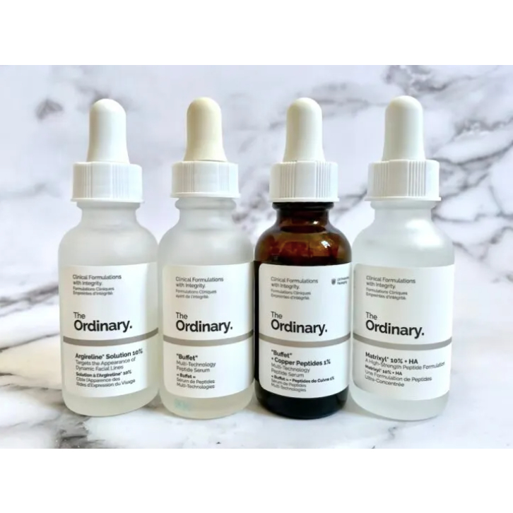 The Ordinary Bestsellers (Niacinamide/ AHA + BHA/ Caffeine/ Hyaluronic Acid/ Buffet/ Alpha