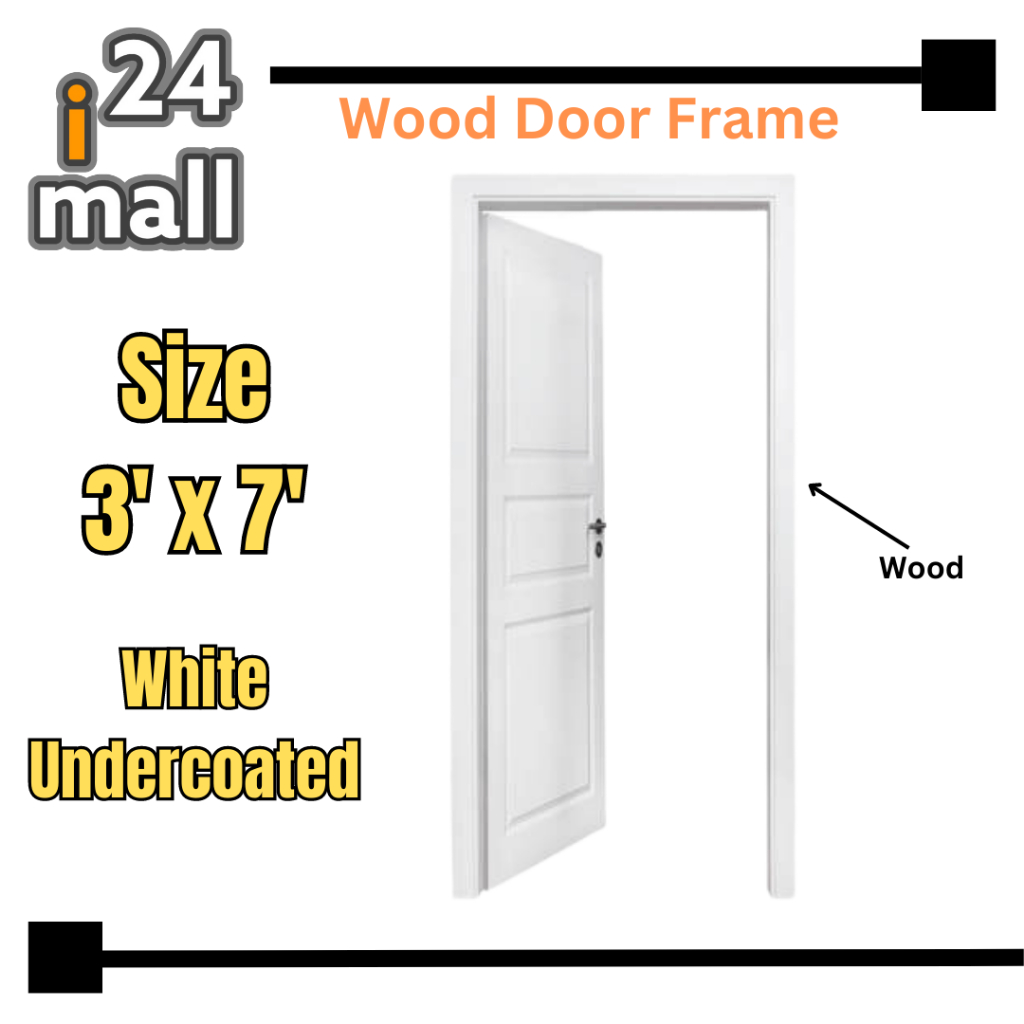 Wood Door Frame / Wooden Door Frame / Pintu Frame Kayu / Pintu Frame