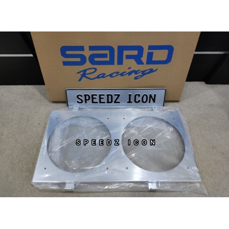 SARD Racing Nissan Silvia S13 S14 S15 SR20 Aluminum Radiator Slim Fan Shroud Aluminium housing