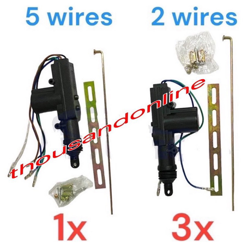 UNIVERSAL CAR CENTRAL LOCK 12V CENTRAL LOCKING SYSTEM ACTUATOR DOOR GUN