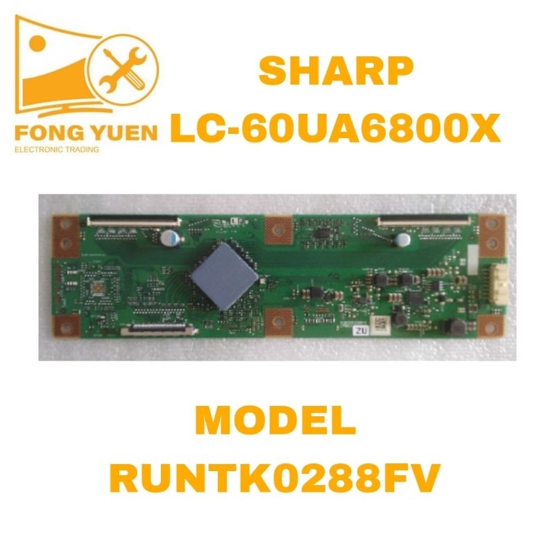 SHARP TV TCON BOARD / TCON RIBBON / LVDS RIBBON / WIFI MODULES LC ...