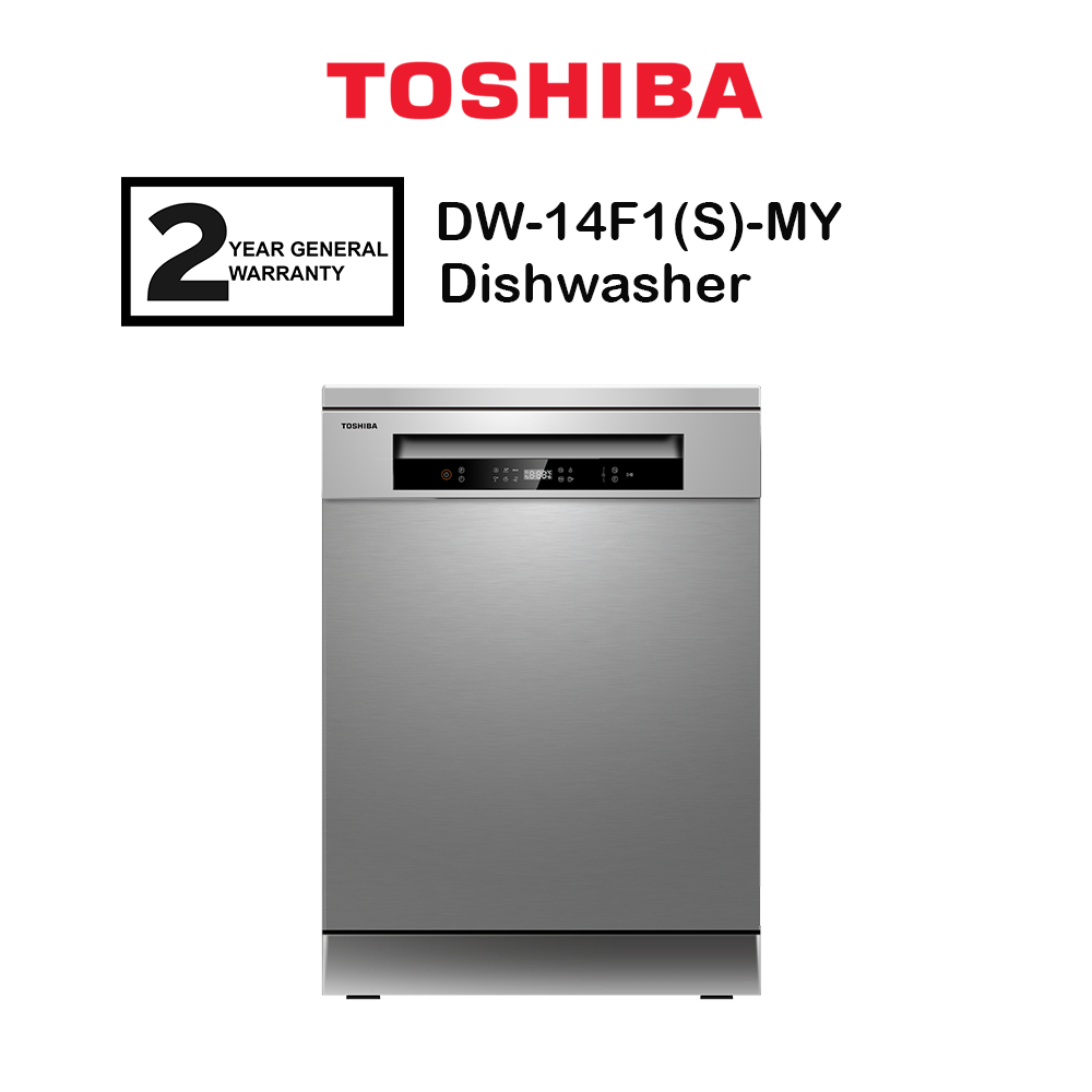 Toshiba Dishwasher DW14F1 / DW14F1 Free Standing Elba EDWM1368D(BS