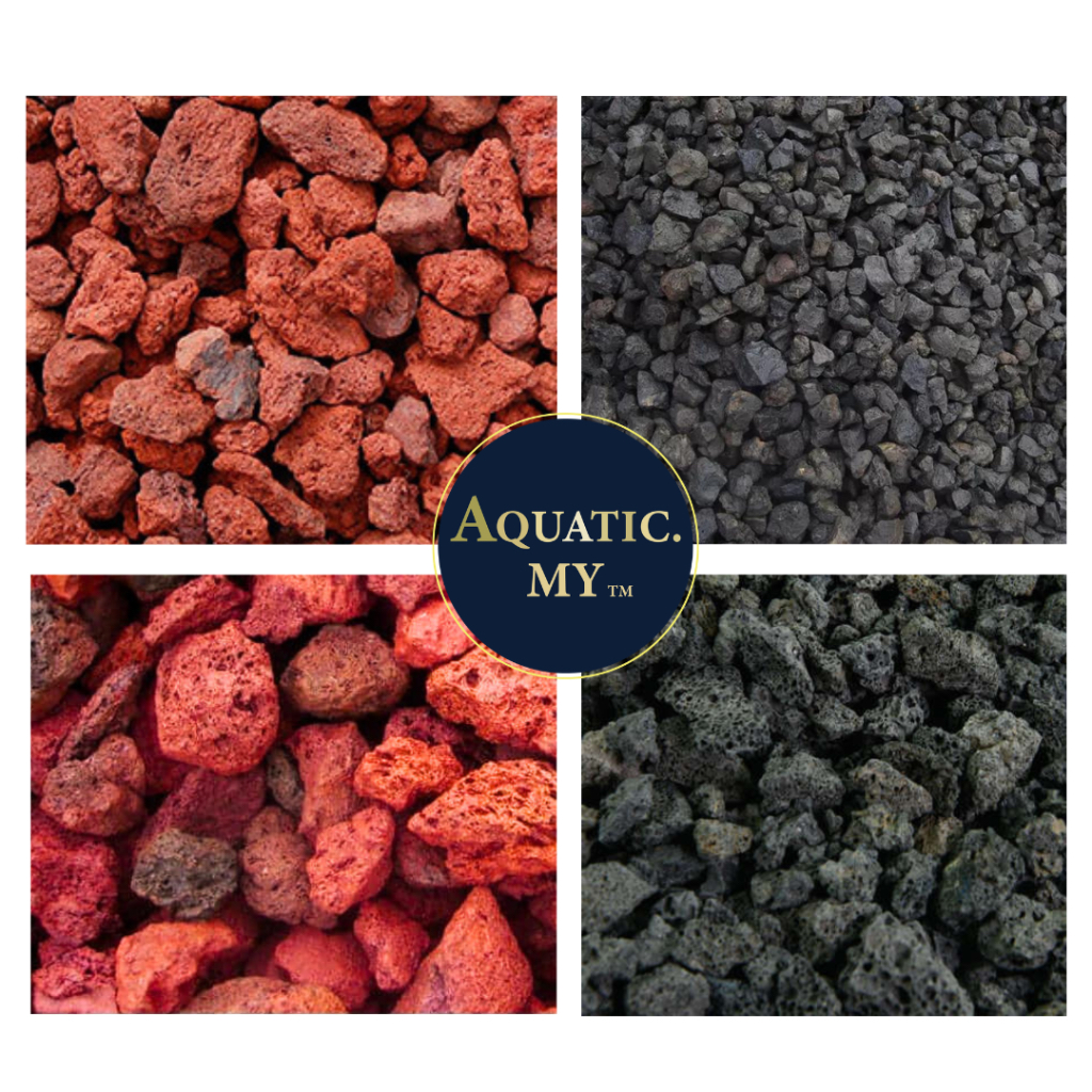 Aquarium Lava Rock Filter Media Red Lava Rock/ Black Lava Rock ...