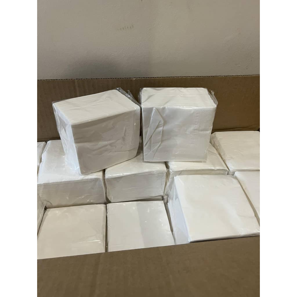 (50 PACKS/1 CARTON) COCKTAIL NAPKIN 2-PLY - PURE PULP (5,000 SHEETS ...