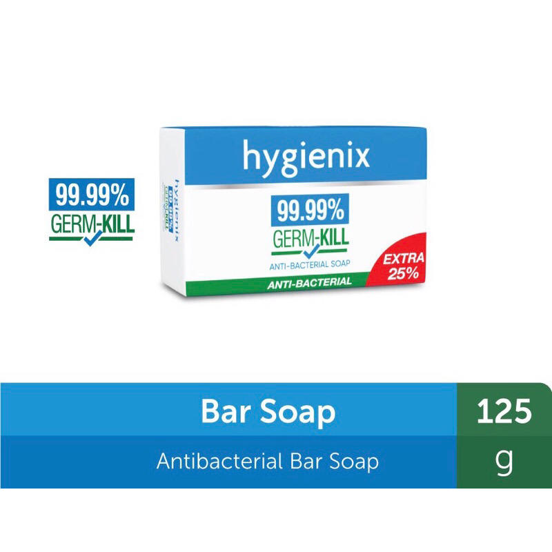 Hygienix Anti Bacterial Bar Soap 125g Shopee Malaysia