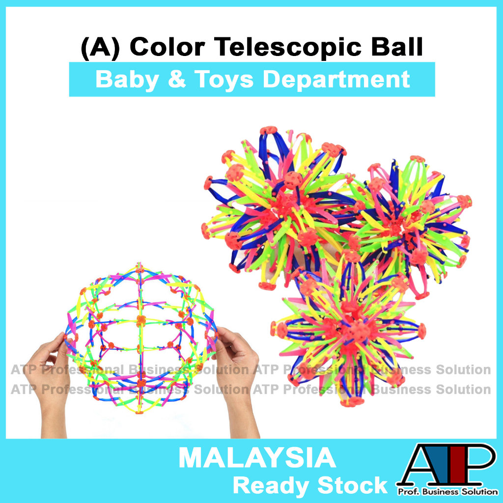 Toy🪅Telescopic Ball Kids Adult Fun Magic Telescopic Expandable Ball ...