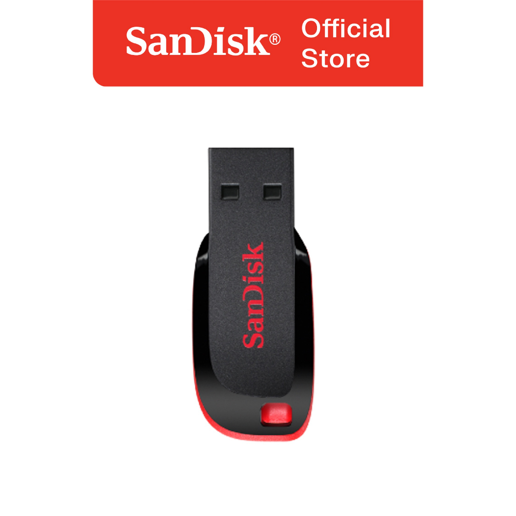 SanDisk® Cruzer Blade USB 2.0 Flash Drive (8GB/16GB/32GB/64GB/128GB) Shopee Malaysia