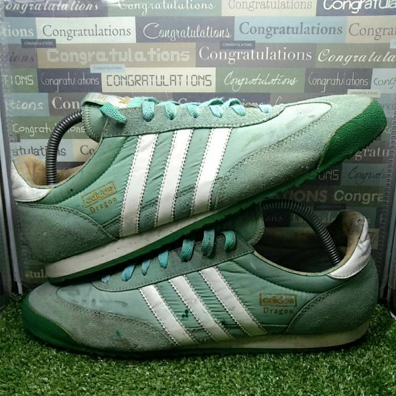 KASUT ADIDAS DRAGON PETRONAS VINTAGE BUNDLE 9.5 UK PGMall