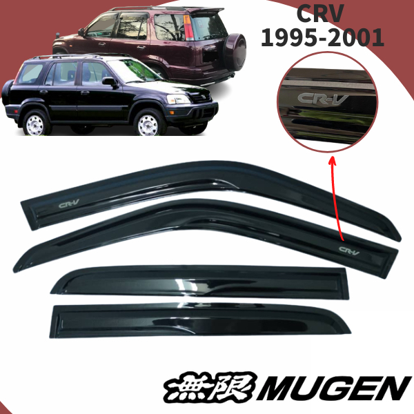 Honda CR-V CRV RD1-RD3 (1st Gen) 1997–2001 Mugen Door Visor | Shopee ...
