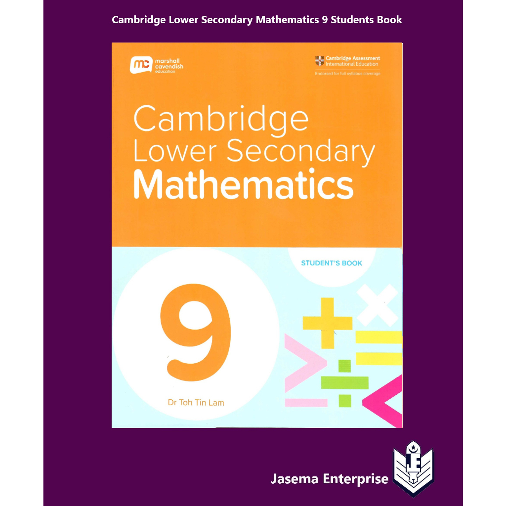 Cambridge Lower Secondary Mathematics Student's Book 9 | Shopee Malaysia