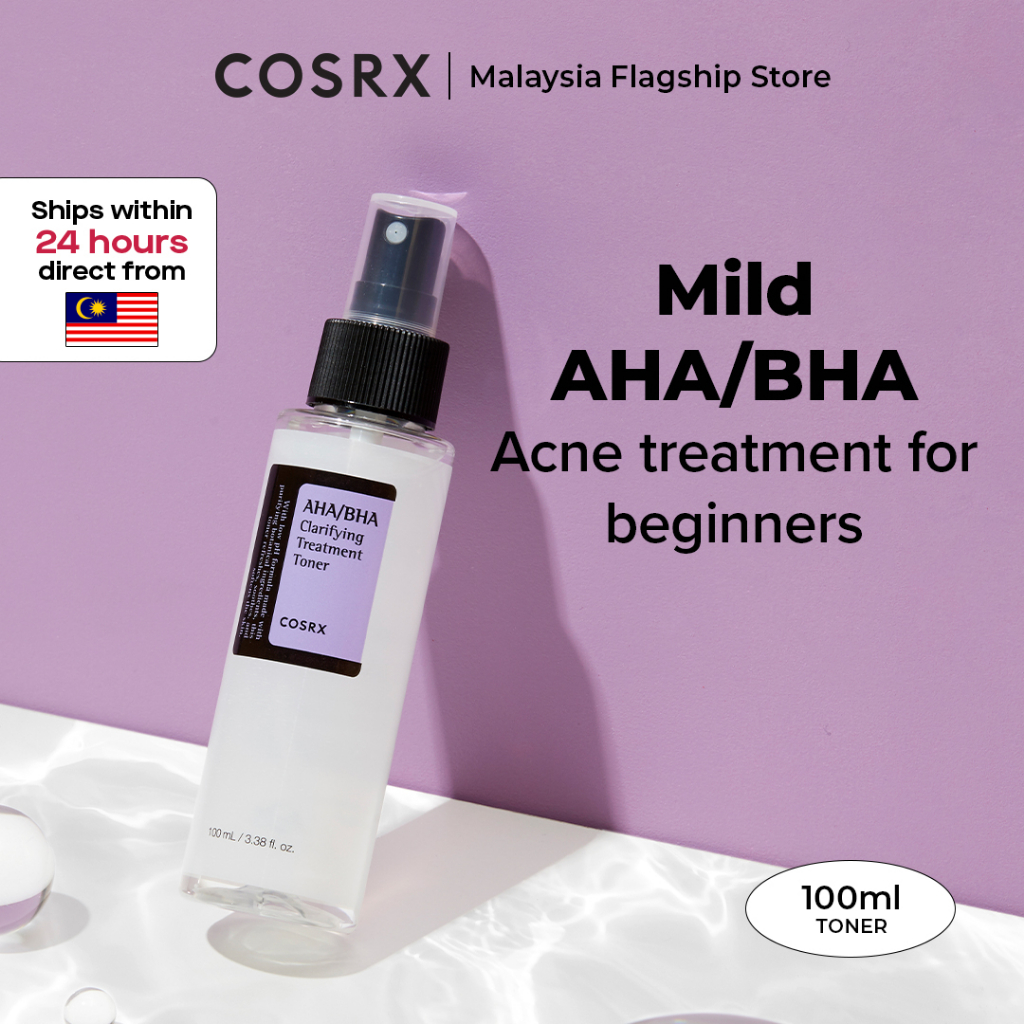 COSRX AHA/BHA Clarifying Treatment Toner 100ml/50ml | Shopee Malaysia