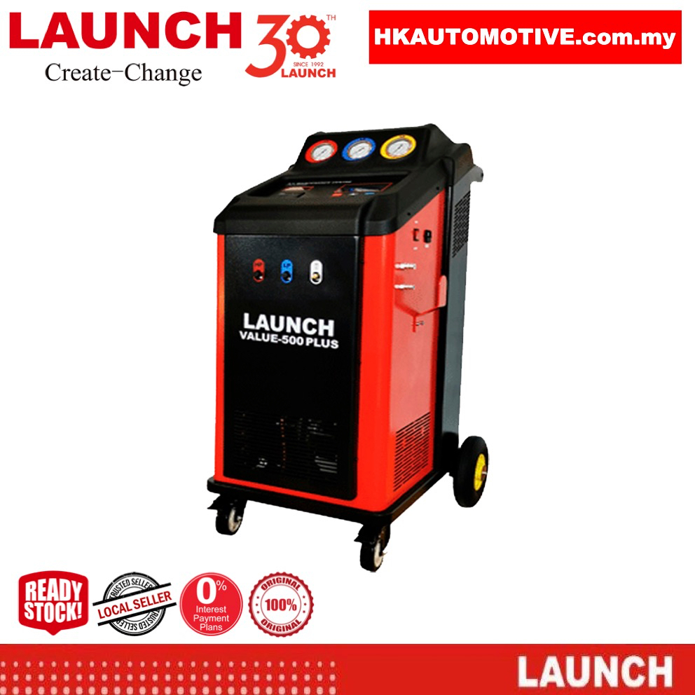 LAUNCH VALUE500Plus Aircond Refrigerant Recycling and Flushing Machine