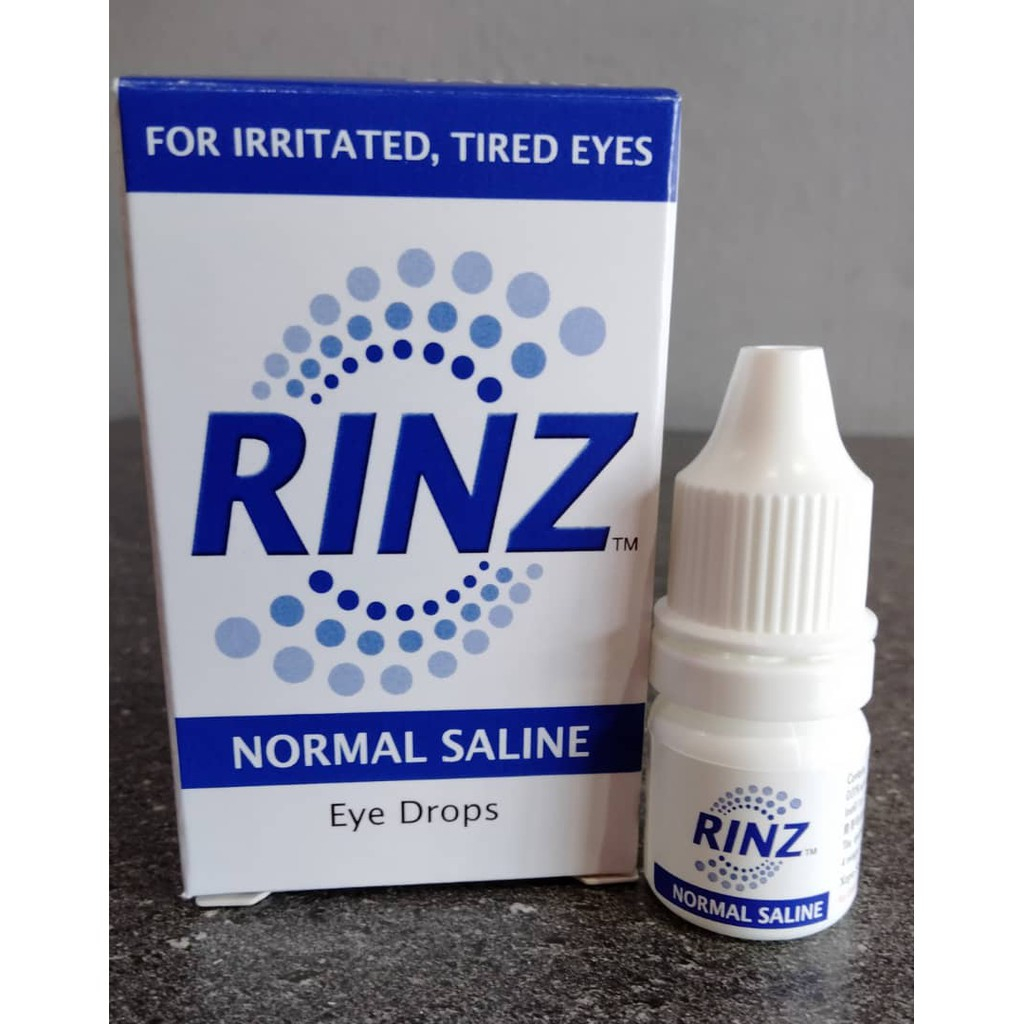 Rinz Normal Saline Eye Drops Shopee Malaysia