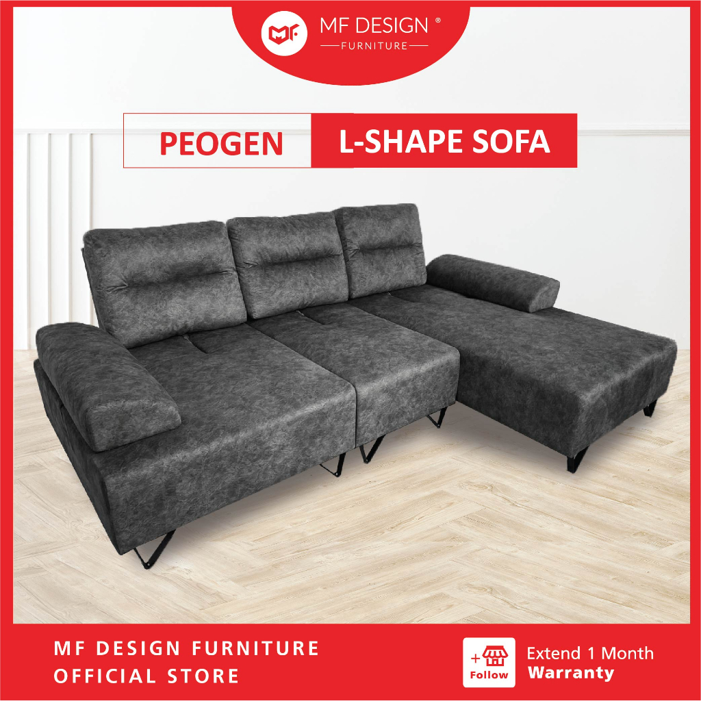 [FREE SHIPPING] MF DESIGN PEOGEN LSHAPE SOFA 1 Seater/2 Seater/3
