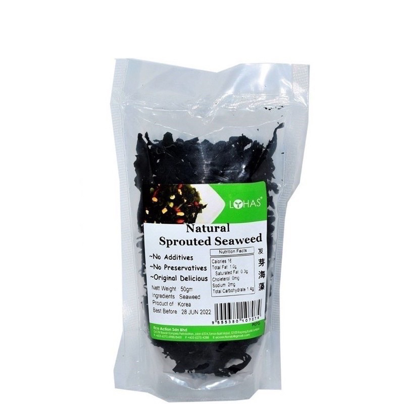 Lohas Sprouted Seaweed 50g 发芽海藻 | Shopee Malaysia