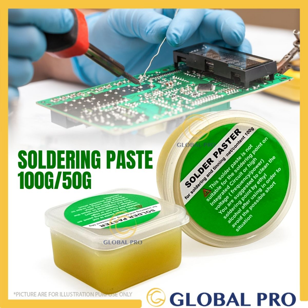 [READY STOCK] 50g/100g Soldering Paste Welding Fluxes Soldering Flux