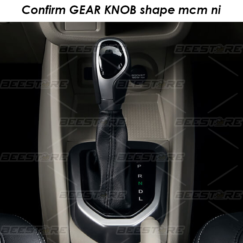 PROTON Iriz Persona X50 X70 Leather Genuine Gear Knob Handbrake Cover