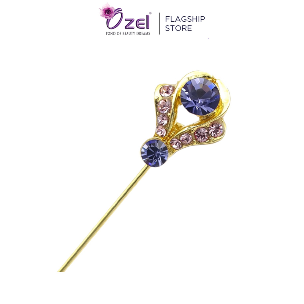 Ozel Pin Brooch W060 Kerongsang & Pin Tudung, Hijab, Songkok, Baju
