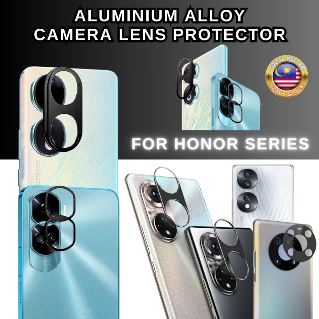 Aluminium Alloy Metal Ring Camera Lens Protector for Honor 90 Lite 70 ...