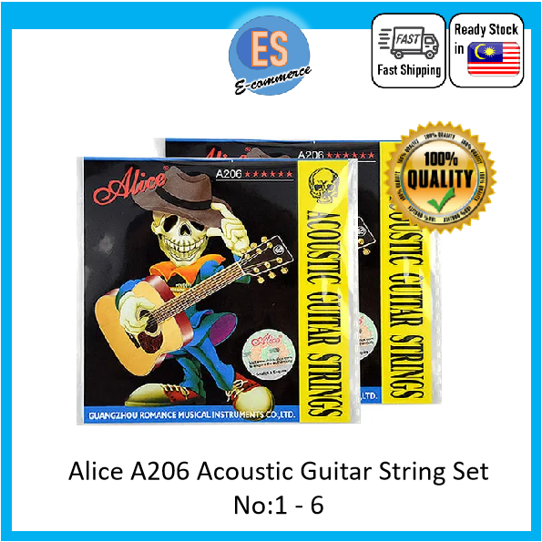 Alice A206 Acoustic Guitar String Guitar Strings Set Instrument ...