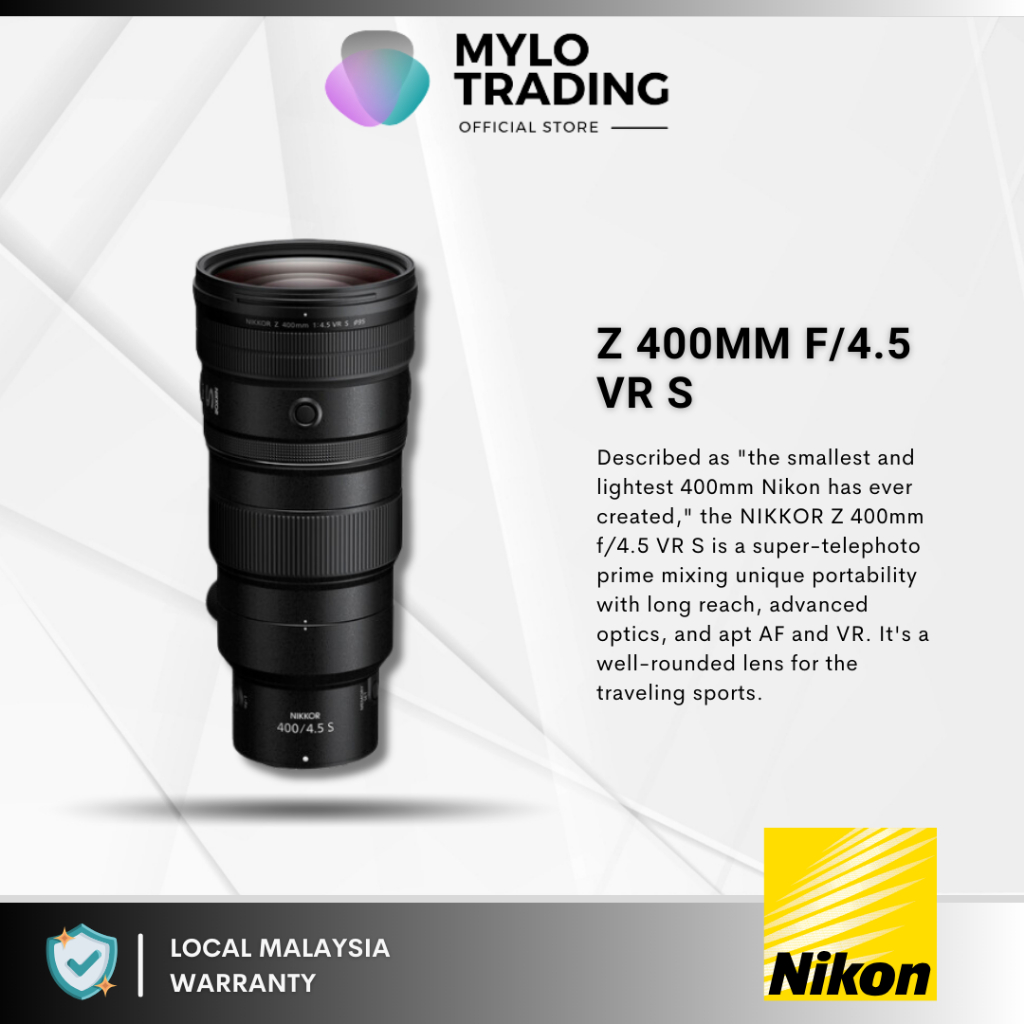 NIKKOR Z 400mm f 4.5 VR S - レンズ(単焦点)