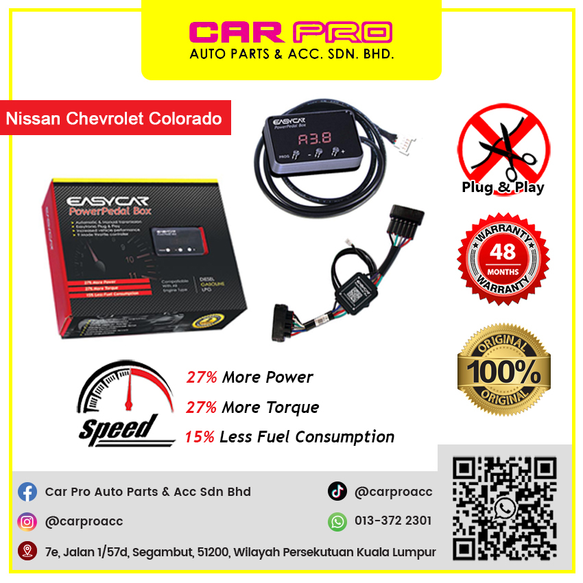 Nissan Chevrolet Colorado Power Pedal Box Accelerator Pedal Car