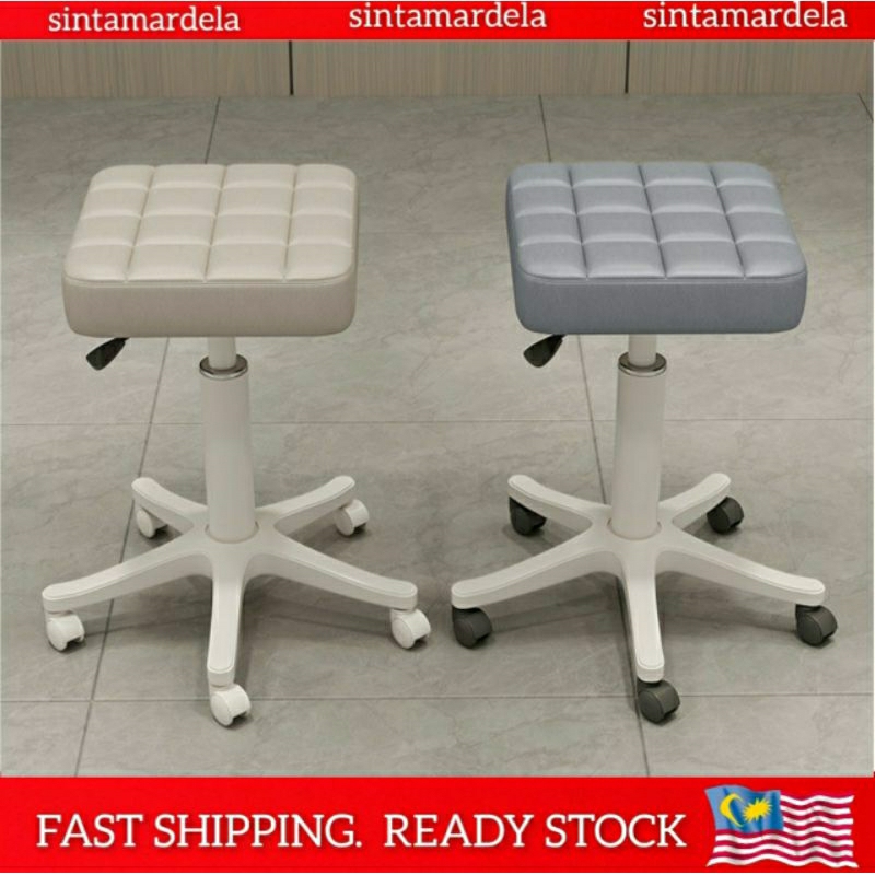 Beauty salon stool swivel lifting backrest bar chair large work chair