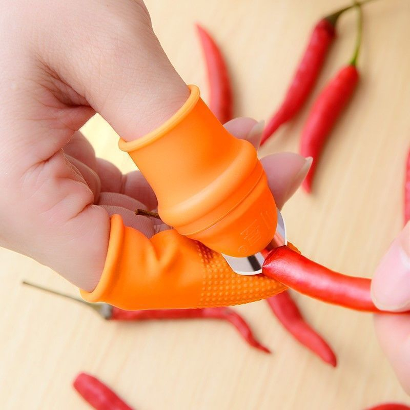 Female Finger Knife Gloves Picking Pepper Tools Picking Vegetable Knife