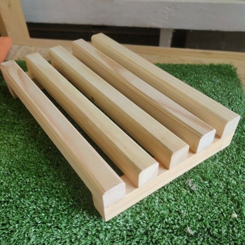 Universal Wooden Coaster / Pelapik Kayu Pelbagai Guna Dari Kayu Pine ...