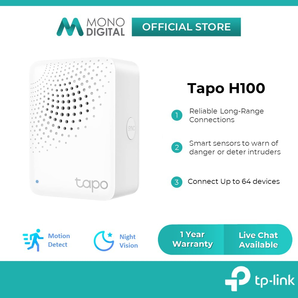 Tapo H100, Tapo Smart IoT Hub with Chime