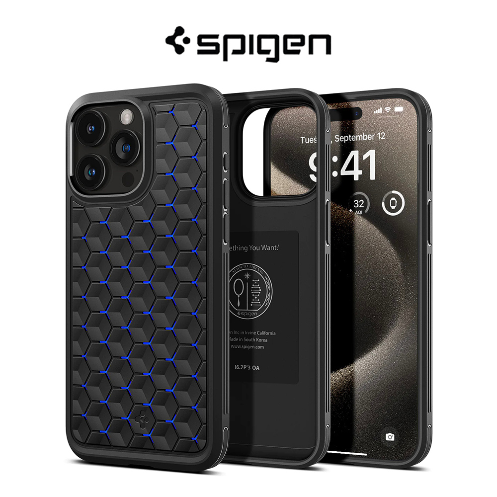 Spigen iPhone 15 Pro Max Case 6.7" Cryo Armor with Heat Reduction