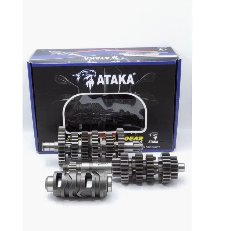 ATAKA RACING GEAR BOX SET Y15ZR 6speed / GEAR BOX RACING ATAKA TAKA ...