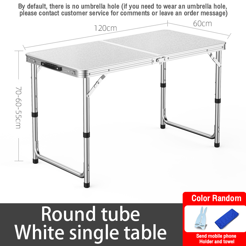🔥Ready Stock🔥120 x 60cm Folding Camping Table with 4 Chair Aluminium ...